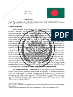 Bangladesh - WTO - Position Paper