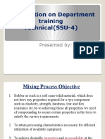 Presentation On Department Training Technical (SSU-4) : Presented By: Jayanth.k