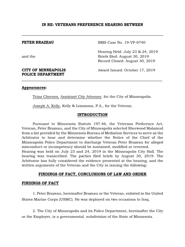 Arbitration Ruling | PDF | Use Of Force | Reasonable Person