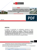 3 Integracion Del Proceso Peru Compras Con El Siaf PDF