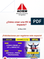 PDF ¿Coìmo crear una HV de ALTO impacto_