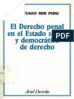 El Derecho penal en el Estado social y democrático de Derecho - Santiago ir Puig (1994).pdf