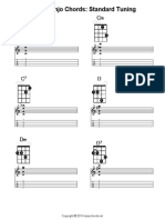 Tenor Banjo Chords Standard PDF