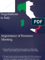 Essential tips for successful business meetings in Italy