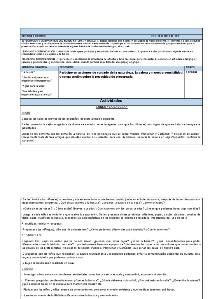 Medio Ambiente | PDF | Residuos | El ciclo del agua