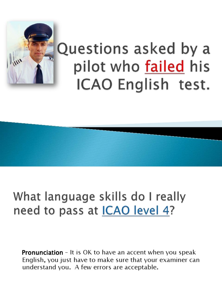 Icao English Test Levels