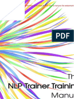 (Peter Freeth) The NLP Trainer Training Manual