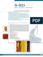 High Temperature Acoustic Televiewer