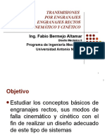 Engranajes Cilindricos Rectos - Uan