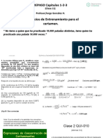 Clase 11 QUI-010 Ejercicios Certamen 1