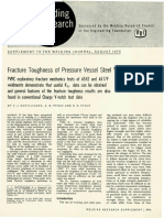 WJ - 1970 - Fracture Toughness of Pressure Vessel Steel Weldments