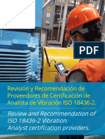 Review and Recommendation of Vibration Certification Providers - P21E29