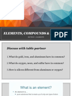 Elements, Compounds & Mixtures