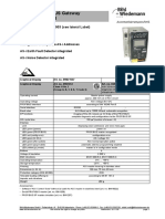 AS-i 3.0 PROFIBUS Gateway in Stainless Steel: AS-i 3.0 From ID No. 12003 (See Lateral Label)