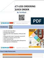Contact-Less Ordering by TechRyde PDF