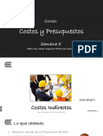 Seman 05 - 01 Costos y Presup - Ohq-Uc PDF