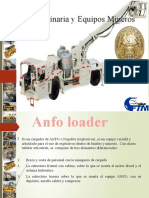 ANFO LOADER y SCALER DESQUINCHADOR