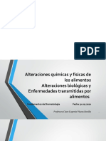 Alteraciones de Alimentos 2019.2 Clara Plazas 30 03 2020 Parte I PDF