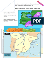 Estándar 5 - Dibuja Un Mapa Esquemático de La Península Ibérica y Delimita en Él Las Áreas Ibérica y Celta