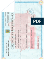 Certificat de Inregistrare Firma PDF