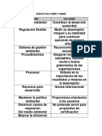 Debate Iso 14000 y 26000