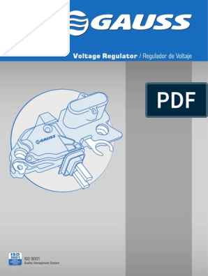 Voltage Regulator / Regulador de Voltaje: Quality Management