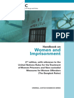 Women and Imprisonment: Handbook On