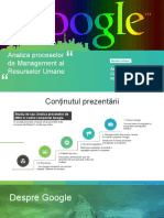 Prezentare MRU Google