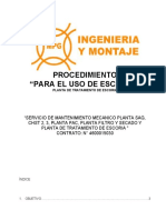 Proc-1530-Sso-Pte-04 para El Uso de Escalas