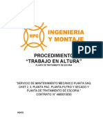 Proc-5030 - Sso-Pte-05 Trabajo en Altura