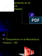 Los 7 Desperdicios en La Manufactura Las 9 S' Kaisen