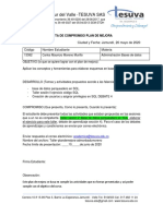 Acta Compromiso Plan de Mejora Carlos