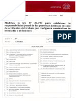 Ley 20393 Responsabilidad Penal Que Configuren Cuasidelitos de Homicidio o de Lesiones.