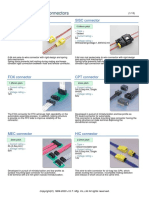 Automotive Connectors: BAB Connector SISC Connector