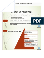 El Derecho Procesal Generalidades