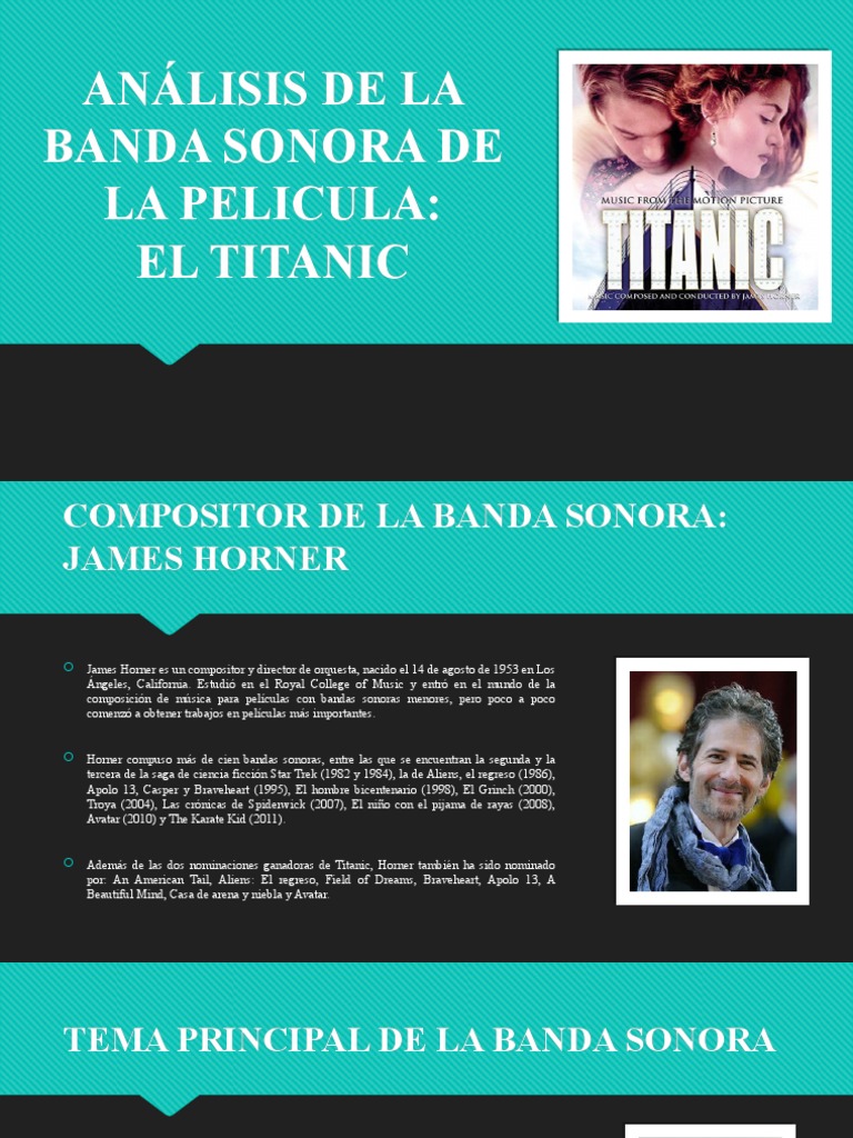 Análisis de La Banda Sonora de La Pelicula PDF Entretenimiento