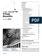 Employer's Tax Guide To Fringe Benefits: Future Developments