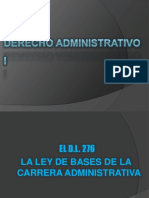 Decreto Ley 276 Ley de Base de Carrera Administrativa