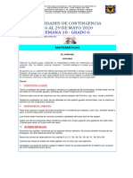 Guia Grado Sexto Semana X PDF