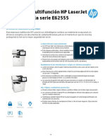 Impresora Multifunción HP Laserjet Managed de La Serie E62555