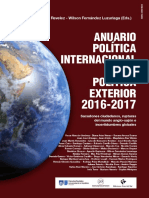 Anuario de Política Internacional y Política Exterior - Universidad de Uruguay PDF
