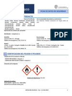 HOJA DE SEGURIDAD ALCOHOL INDUSTRIAL