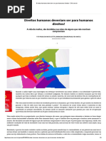 Direitos humanos deveriam ser para humanos direitos! - DM.com