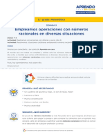 Matematica5 Semana 9 - Dia 1 Numeros Racionales Ccesa007