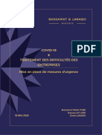 Difficultés Des Entreprises - Mesures D'urgence PDF