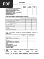 Funções Sintáticas 7º, 8º e 9º