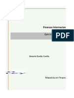 Finanzas Internacionales: Ejercicios de La Tarea 4