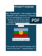 Mapudungún Language: Historical Aspects