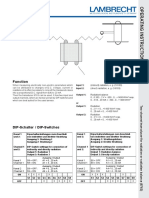 Function: Operating Instructions Transducer For Radiation or Radiation Balance (8763) No. 00.08763.055 002