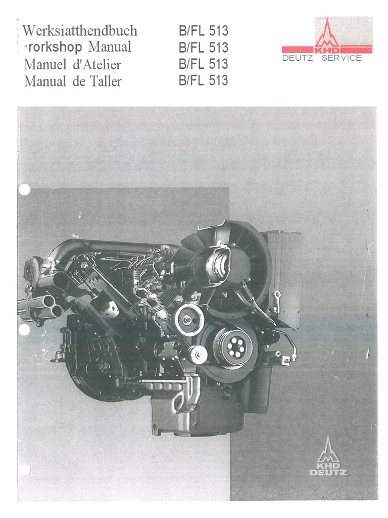 Deutz 513 Workshop Manual PDF